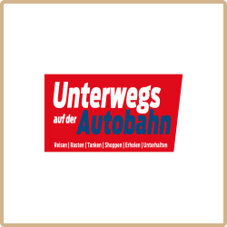 Fahrer-Zeitung Unterwegs auf der Autobahn